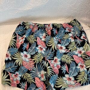 Tommy Bahama Aqua and Coral Tropical Shorts